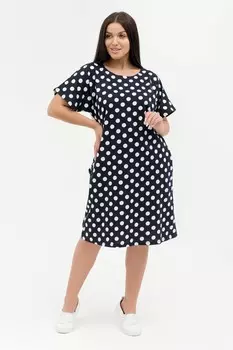 Туника трикотажная Джани (темно-синяя)