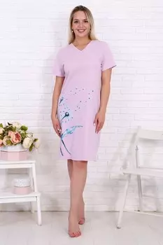 Туника трикотажная Джефри (лиловая)