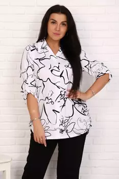 Туника трикотажная Джейди (белая)