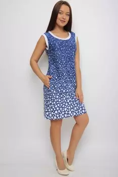 Туника трикотажная Дайзи (горох)