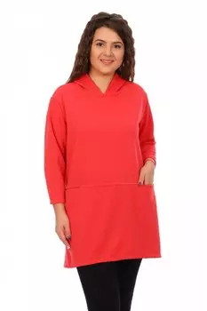 Туника трикотажная Джессика (коралловая) рр