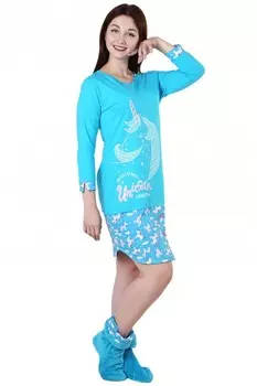 Туника трикотажная Единорожка