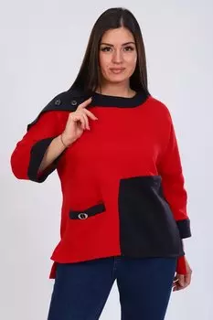 Туника трикотажная Фелина (красная)