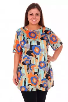 Туника трикотажная Фрезия (ментоловая)