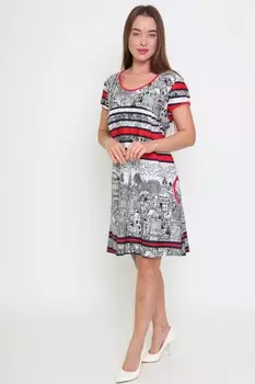 Туника трикотажная Города рр