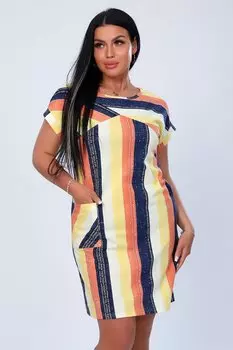 Туника трикотажная Хейз (желтая)