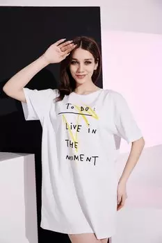 Туника трикотажная Хелене (белая)