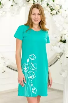 Туника трикотажная Химена (ментоловая)