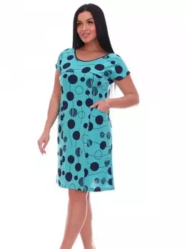 Туника трикотажная Ида (круги) рр