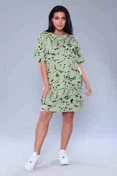 Туника трикотажная Илар (зеленая)