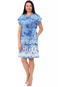 Туника трикотажная Индира (абстракция)