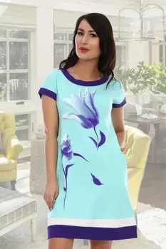 Туника трикотажная Инес (ментоловая) рр