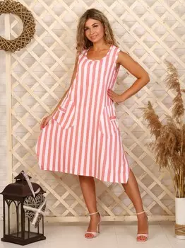 Туника трикотажная Изис (розовая)