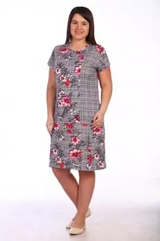 Туника трикотажная Энни (серая) рр