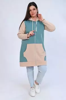 Туника трикотажная Кэйки (фисташковая)