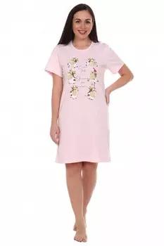 Туника трикотажная Карусель (розовая)