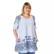 Туника трикотажная Кружево