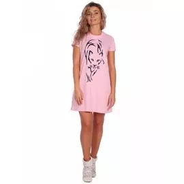 Туника трикотажная Лайла (розовая)