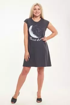 Туника трикотажная Лаура (серая)