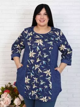 Туника трикотажная Лепесток (цветы) от
