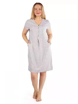 Туника трикотажная Леся (серая) рр