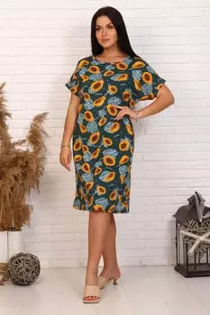 Туника трикотажная Леванис (зеленый)