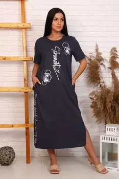 Туника трикотажная Левентина (графит)