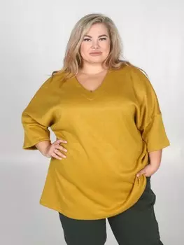 Туника трикотажная Лилит (желтая) рр