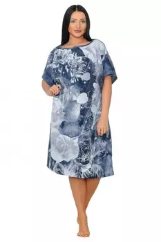 Туника трикотажная Лирэйн (синяя)