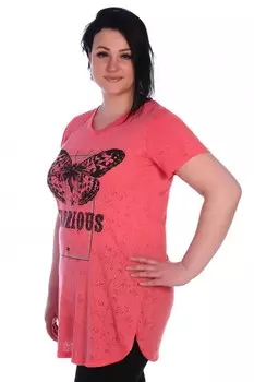 Туника трикотажная Лолита (коралловая) рр