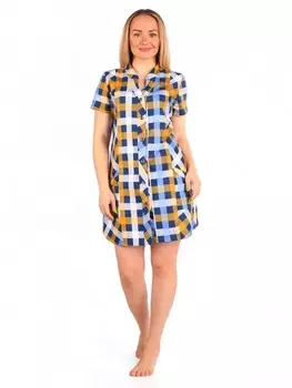 Туника трикотажная Лотос (шафран)