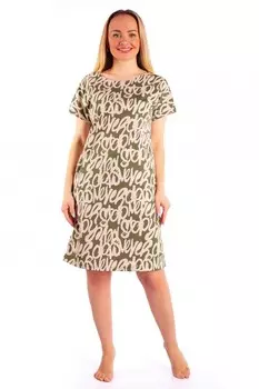 Туника трикотажная Мэгги (хаки)