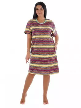 Туника трикотажная Марсия (зигзаг)