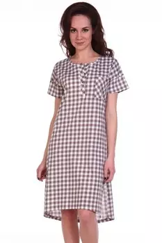 Туника трикотажная Милада (бежевая)