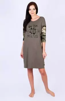 Туника трикотажная Мирзаят (хаки) рр