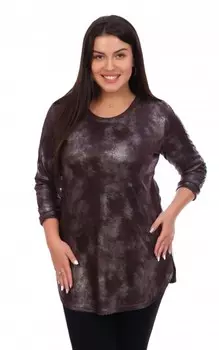 Туника трикотажная Миссия (бордовая) рр