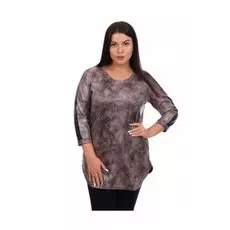 Туника трикотажная Миссия (розово-коричневая)