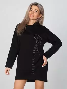 Туника трикотажная Музайна (черная)