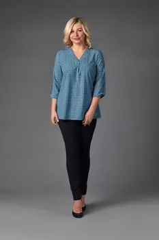 Туника трикотажная Нанни (голубая)