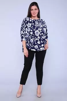 Туника трикотажная Наяда (цветы)