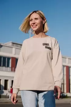 Туника трикотажная Нейн (бежевая)