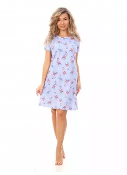 Туника трикотажная Невена (голубая)