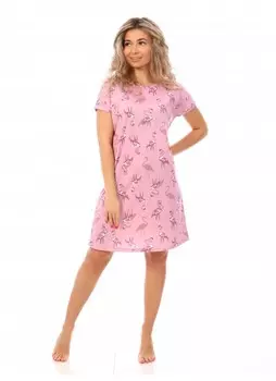 Туника трикотажная Невена (розовая)