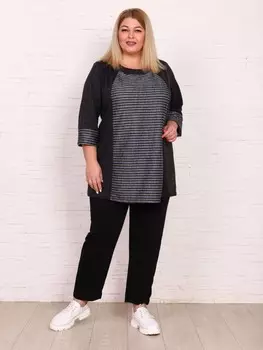 Туника трикотажная Нина (полоска) от