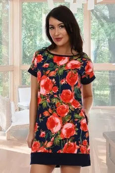 Туника трикотажная Нитта (красная) рр