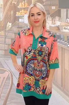 Туника трикотажная Нумара (розовая) рр