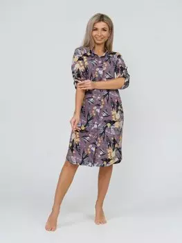 Туника трикотажная Одетта (кофейная)