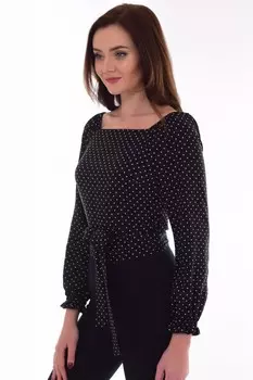 Туника трикотажная Одри (черная)