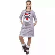 Туника трикотажная Олененок