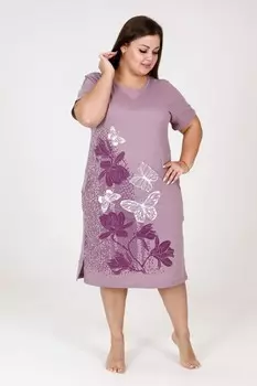 Туника трикотажная Оперетта (пыльная роза)